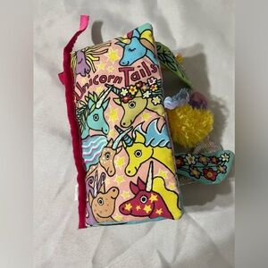 Jellycat Cloth Book Unicorn Tales By Anne Wilkinson